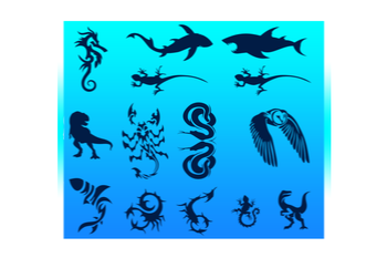 Tattoo Stencil Set No. 10