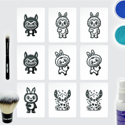 Zestaw Mini nr QT6 Stworki 