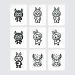 Pakiet Mini nr QT6 Stworki 