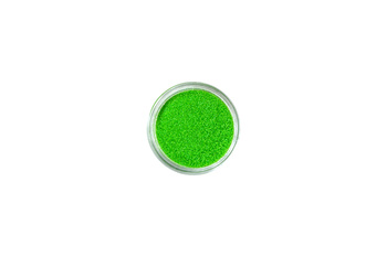 Neon Green Cosmetic Glitter 0.1 mm Fine 3 ml