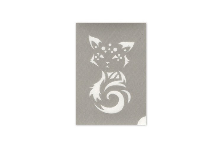 0105 Kwiaty Motyle Zwierzaki Tattoo Schablonen \ Selbstklebende