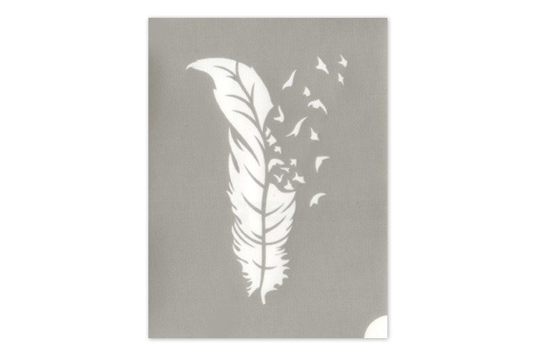 0403 Dmuchawce Symbole Napisy Tattoo Schablonen \ Selbstklebende