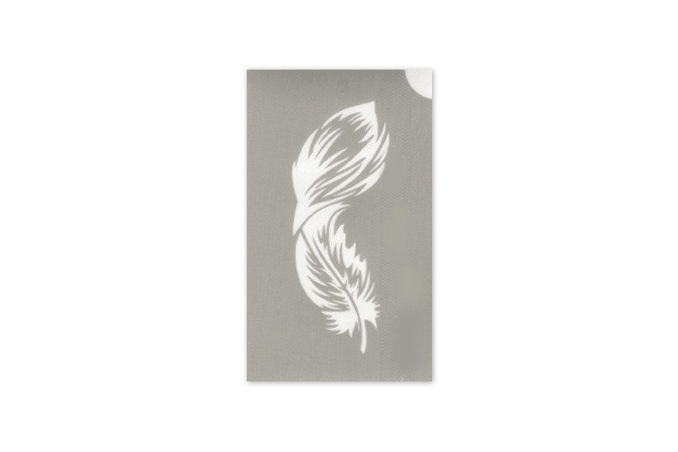 0404 Dmuchawce Symbole Napisy Tattoo Schablonen \ Selbstklebende