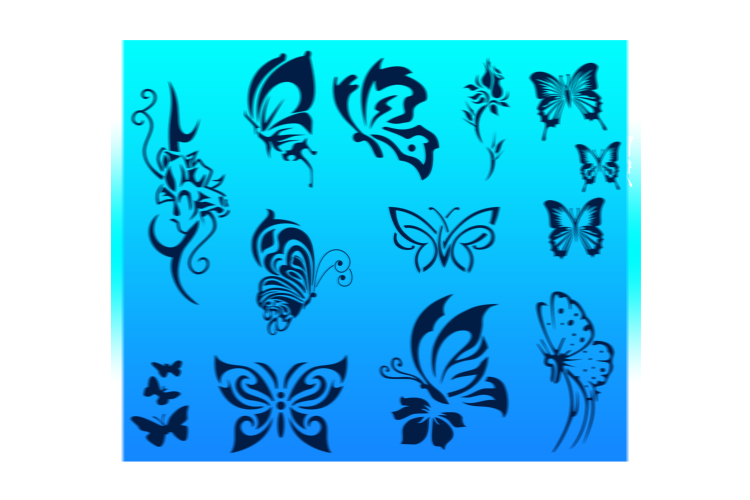 Tattoo Stencil Set No. 06