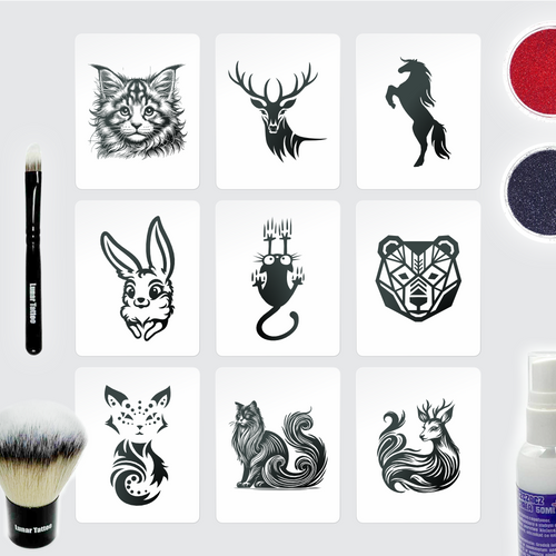 Zestaw Mini nr QT3 Zwierzęta