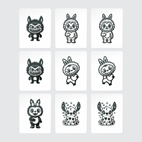 Pakiet Mini nr QT6 Stworki 