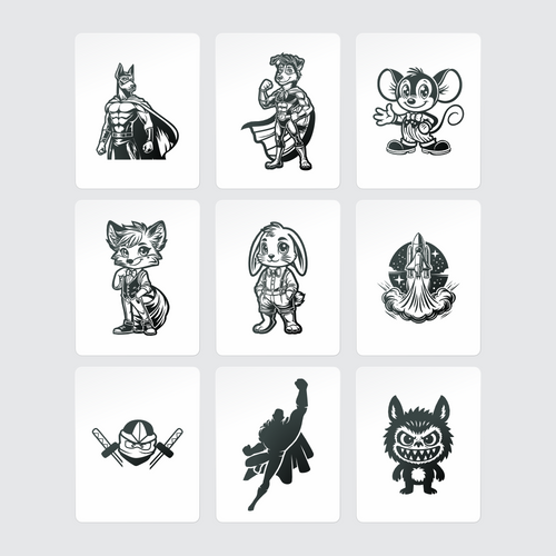 Pakiet Mini nr QT12 Bajkowe