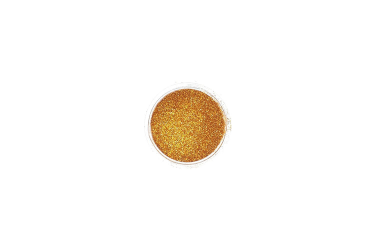 Złoty HOLO Brokat kosmetyczny 0.1 mm miałki 3 ml