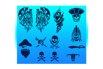 Tattoo Stencil Set No. 15