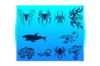 Tattoo Stencil Set No. 12