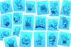 Tattoo Stencil Set for Boys – 30 pcs