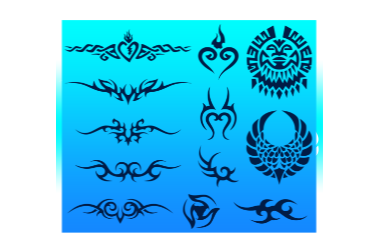 Tattoo Stencil Set No. 01