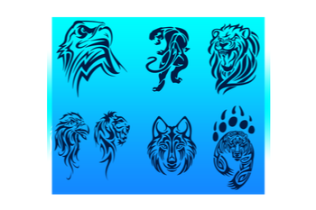 Tattoo Stencil Set No. 14