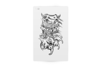 0700 Twarze | Zwierzęta | Symbole szablon Airbrush