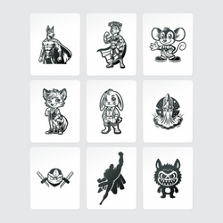 Pakiet Mini nr QT12 Bajkowe