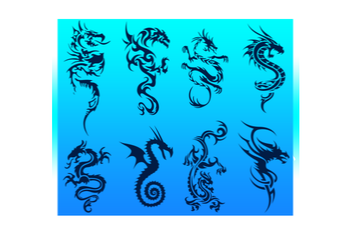 Tattoo Stencil Set No. 17