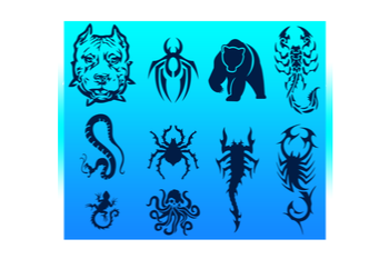 Tattoo Stencil Set No. 11