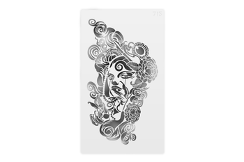 0715 Twarze | Zwierzęta | Symbole szablon Airbrush