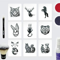 Zestaw Mini nr QT3 Zwierzęta