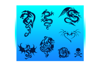 Tattoo Stencil Set No. 18