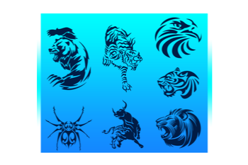 Tattoo Stencil Set No. 13