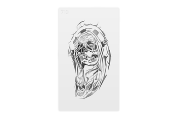 0713 Twarze | Zwierzęta | Symbole szablon Airbrush