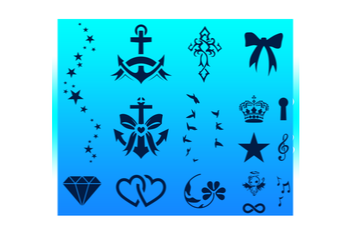 Tattoo Stencil Set No. 21
