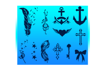 Tattoo Stencil Set No. 20