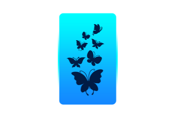 1417 Kwiaty | Motyle | Zwierzaki