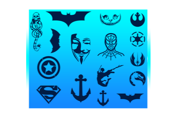 Tattoo Stencil Set No. 22