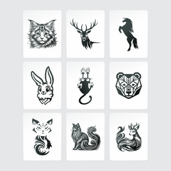 Pakiet Mini nr QT3 Zwierzęta