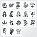 Pakiet Maxi nr QT1 Bajkowe