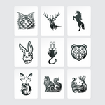 Pakiet Mini nr QT3 Zwierzęta