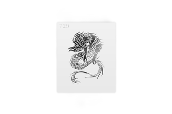 0729 Twarze | Zwierzęta | Symbole szablon Airbrush